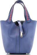 Pre-Owned Hermes Picotin Lock Bag Tressage Epsom PM