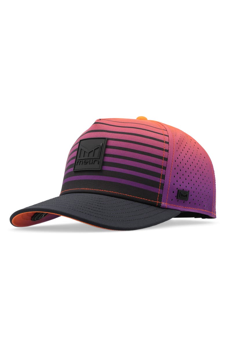 Melin Odysea Sunset Wavez Hydro Snapback Ball Cap, Main, color, Sunset