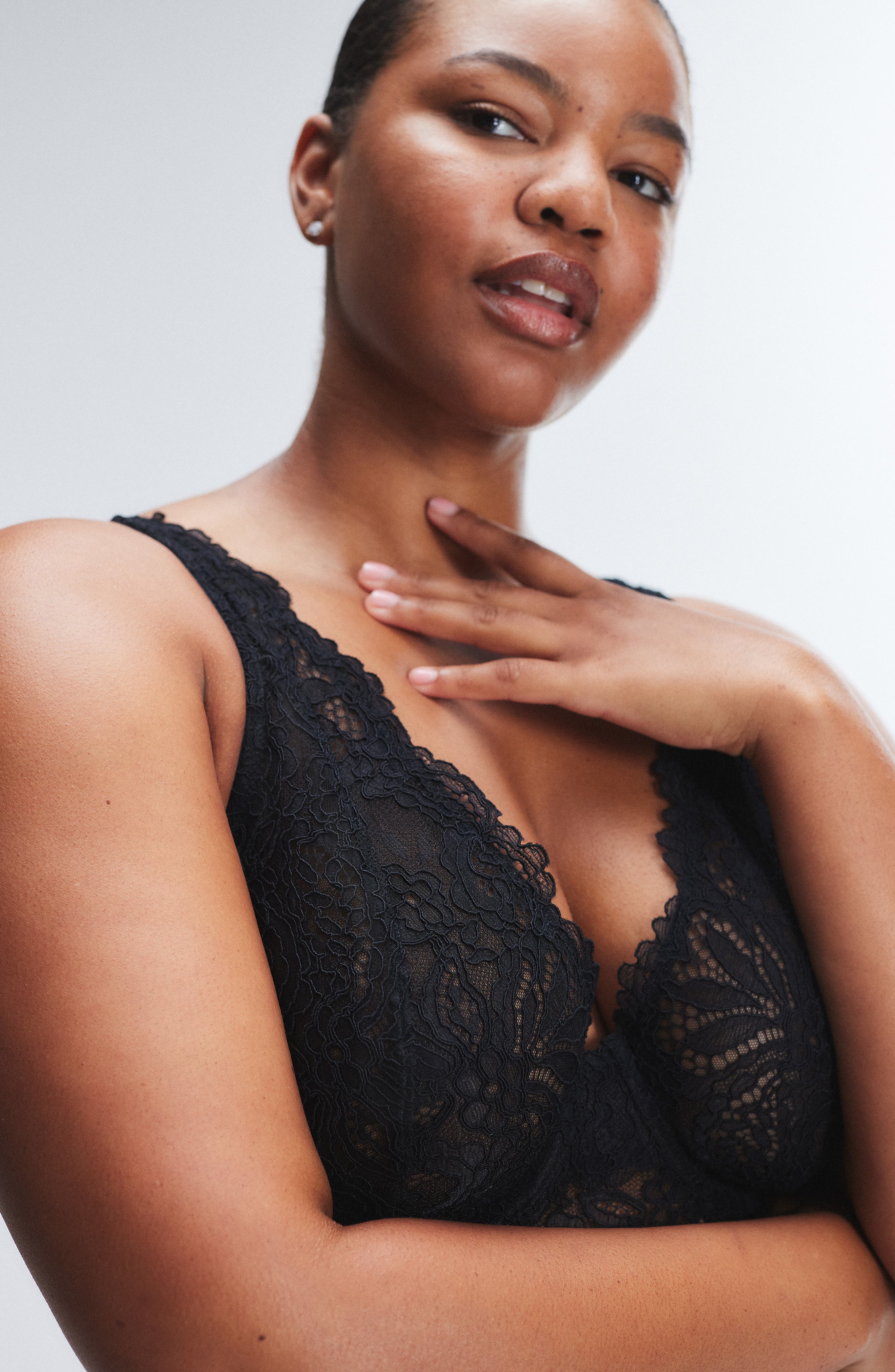 Romantic Corded Lace Underwire Teddy (Women) | Nordstrom
