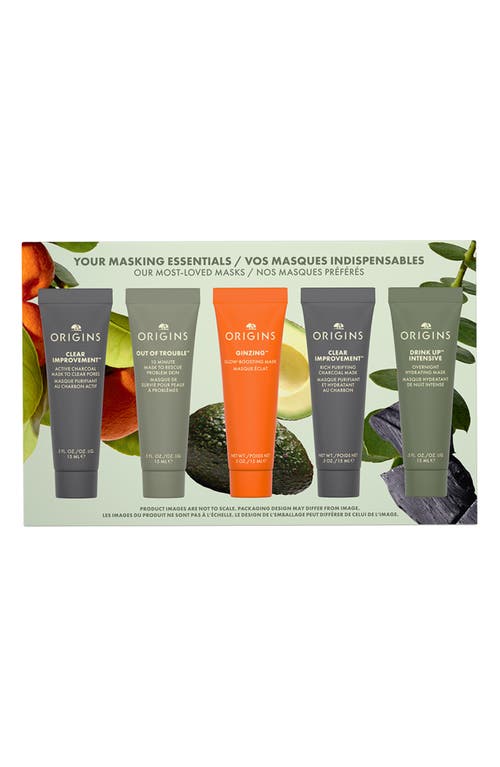 Origins Mini Face Mask Set $37 Value In No Color