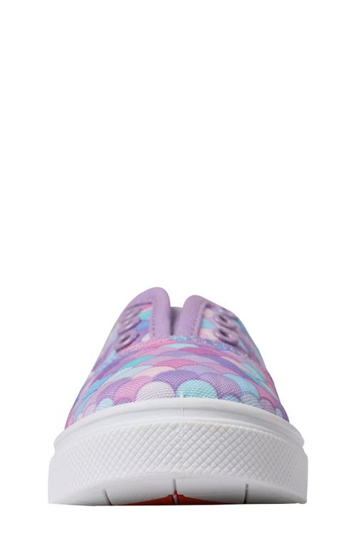 Oomphies Kids' Robin Slip-on Sneaker In Purple/multi