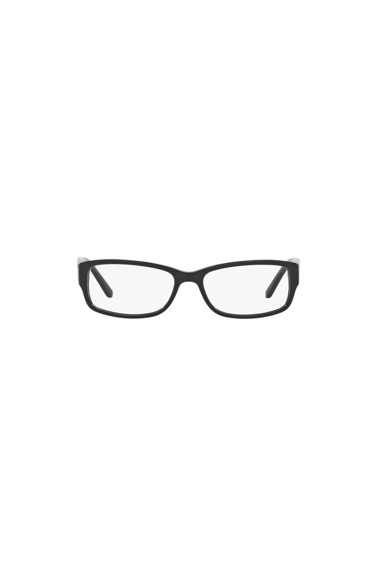 51mm Rectangle optical glasses, Alternate, color, Black