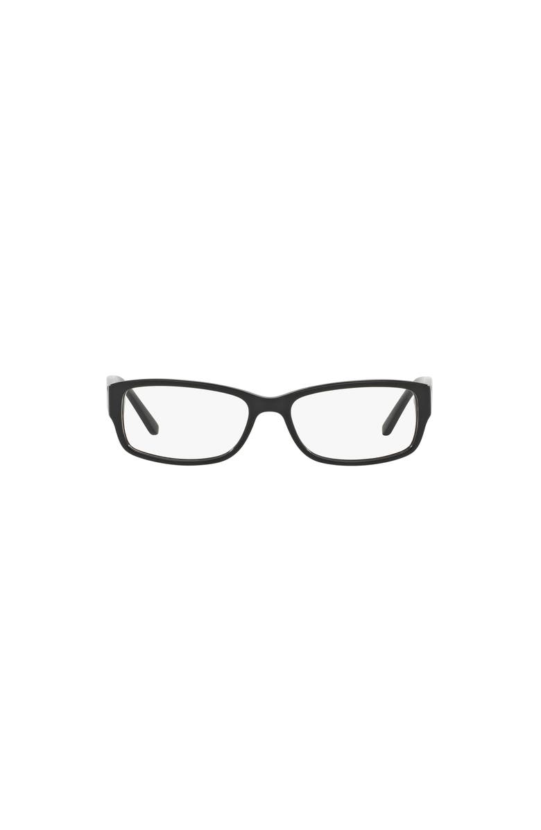Sferoflex 51mm Rectangle optical glasses, Alternate, color, Black