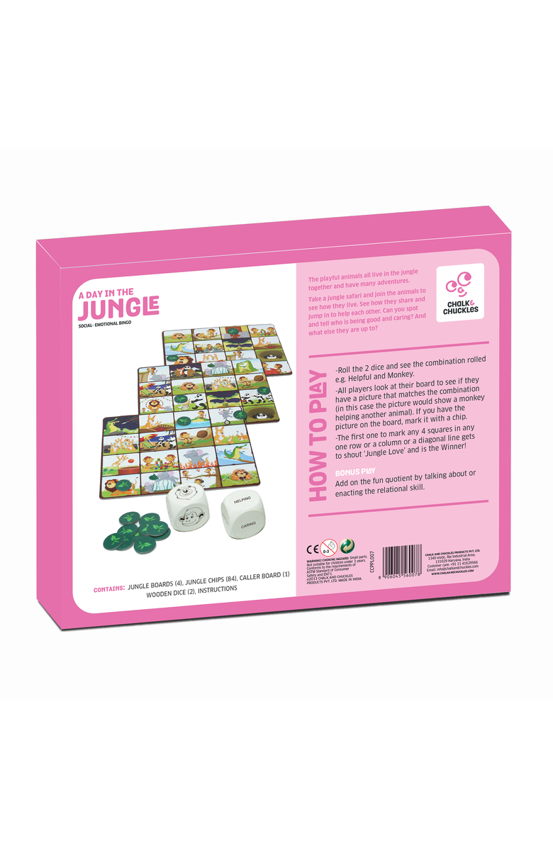 Chalk & Chuckles A Day in the Jungle, Alternate, color, NO COLOR