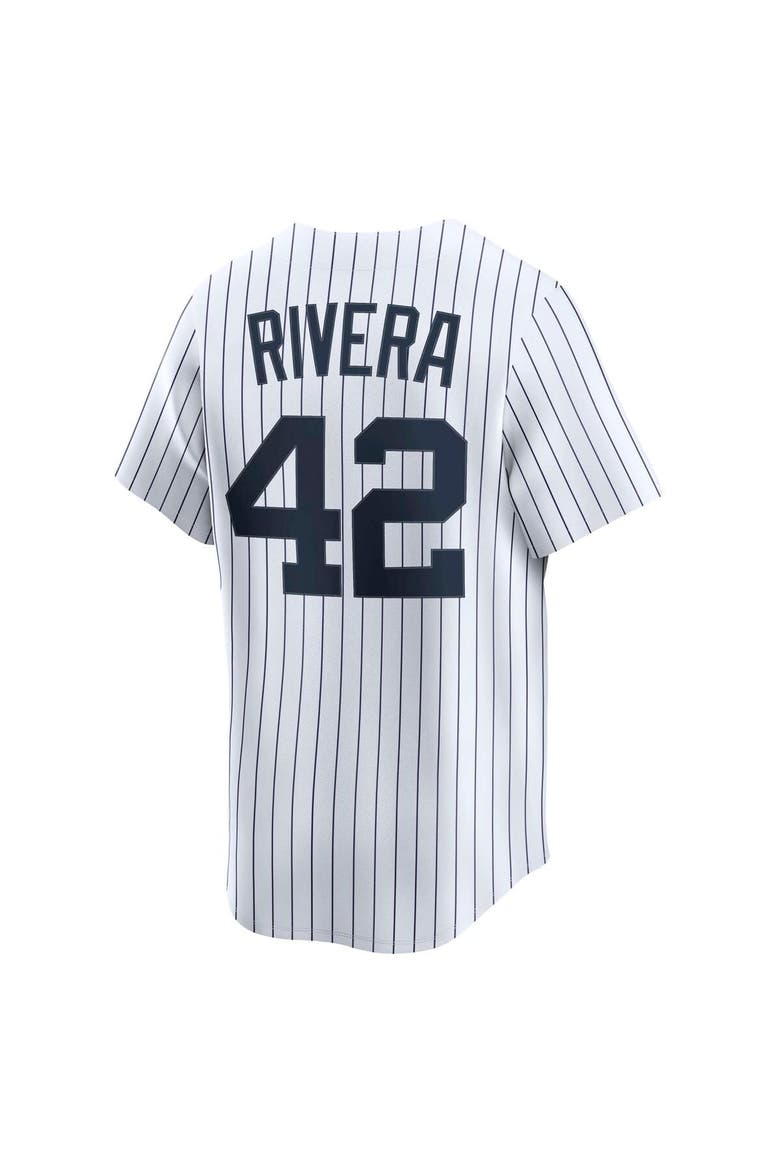 Men's Nike Mariano Rivera White New York Yankees Throwback Cooperstown Collection Limited Jersey, Alternate, color, White
