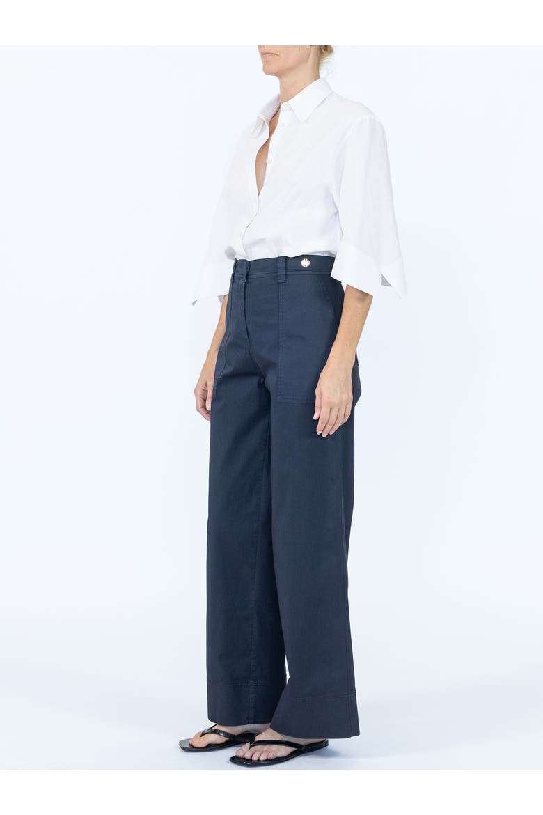 Sailor Wide leg pant, Alternate, color, Navy