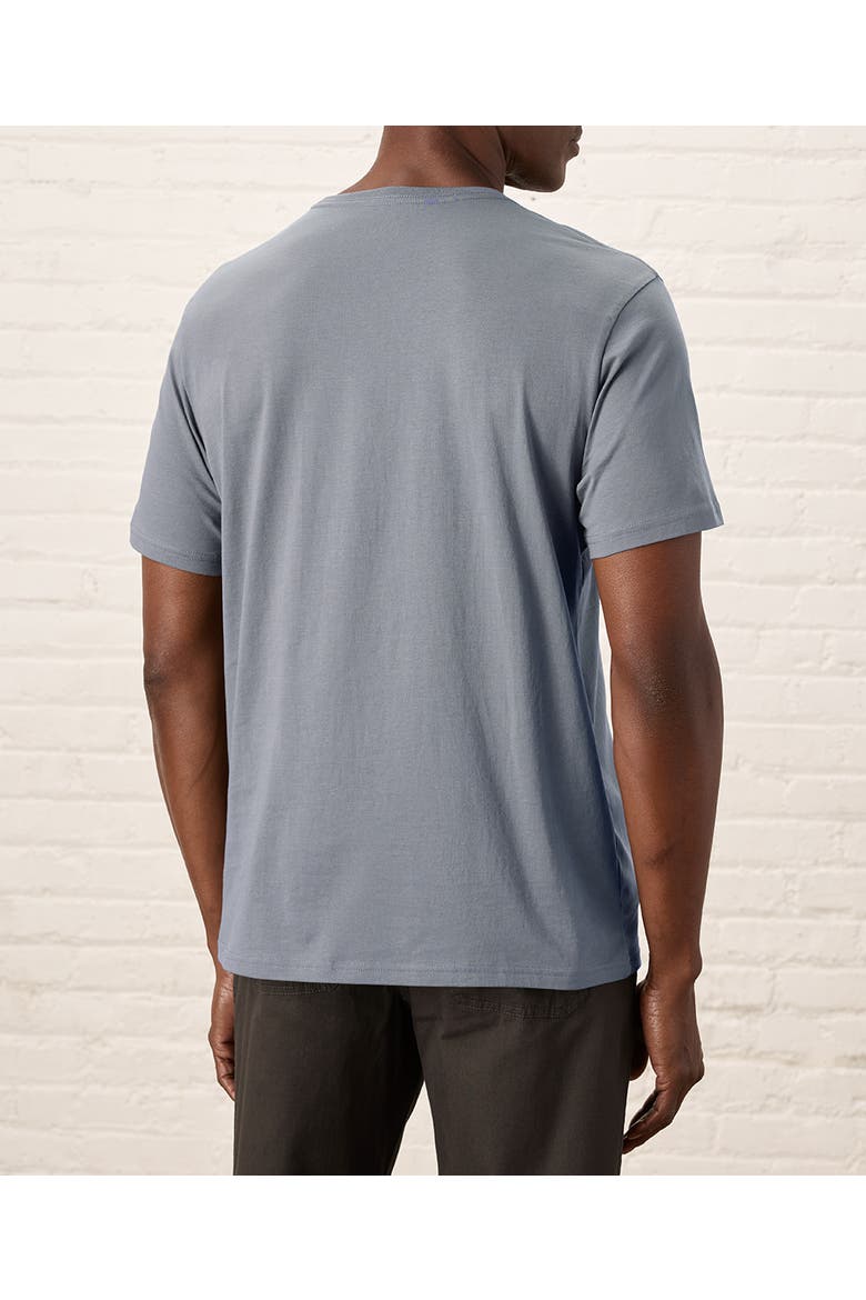Organic Cotton Softspun Pocket Crew Tee, Alternate, color, Medium Grey Heather