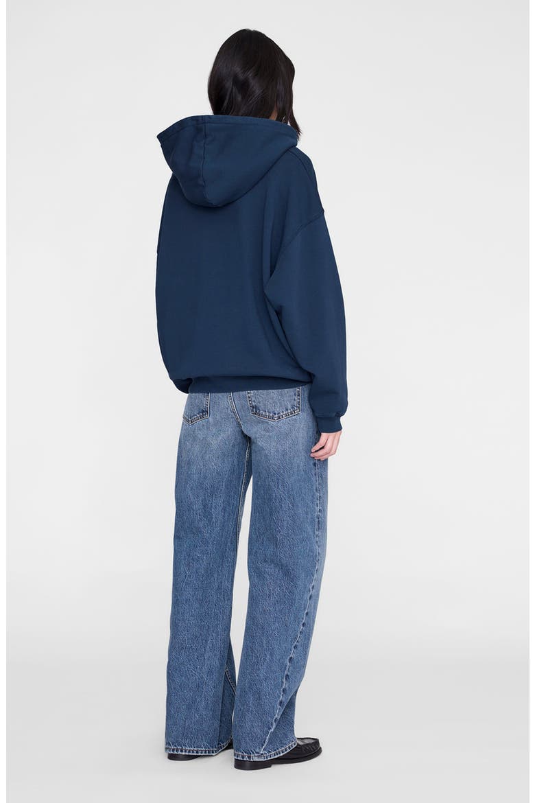 Harvey Melrose Stencil Sweatshirt, Alternate, color, Navy