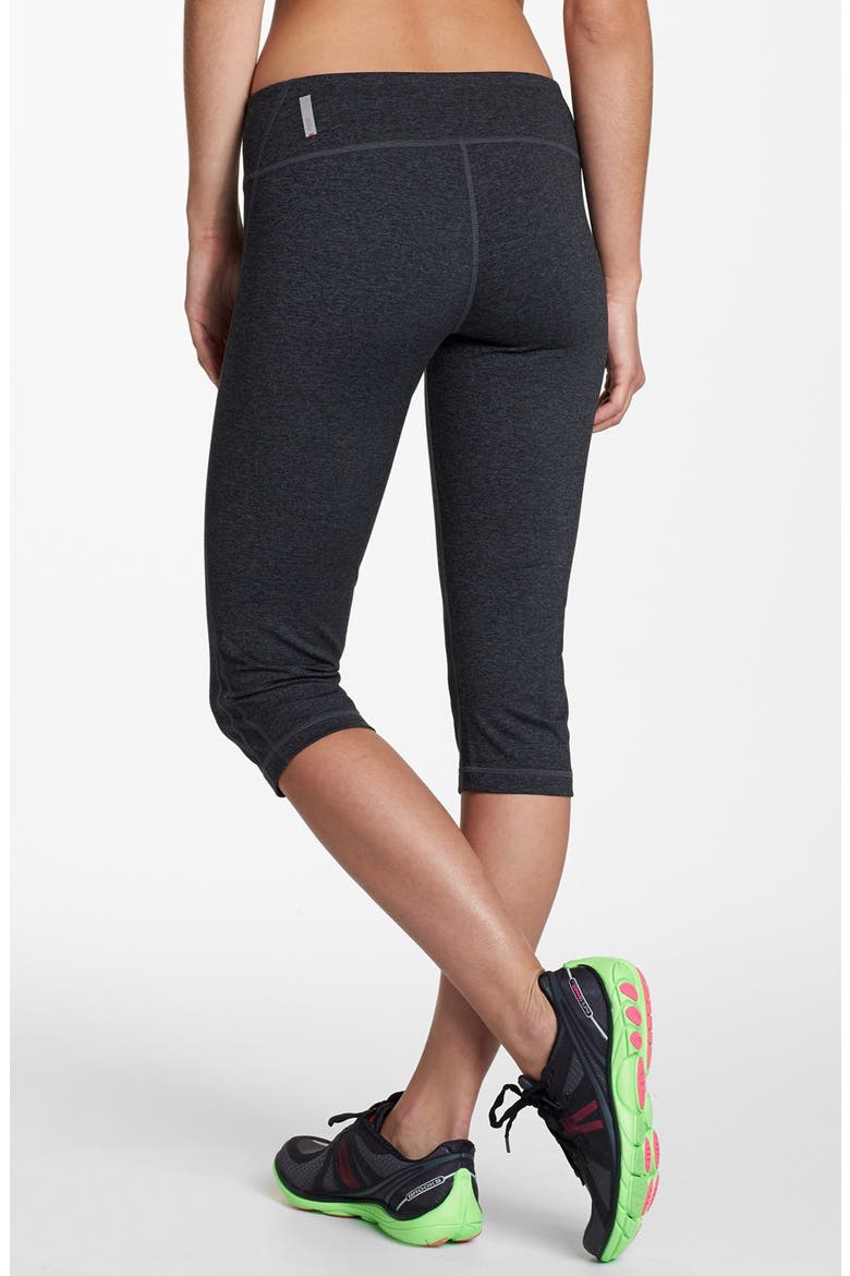 'Live In' Cross Dye Capris, Alternate, color, BLACK CROSS DYE