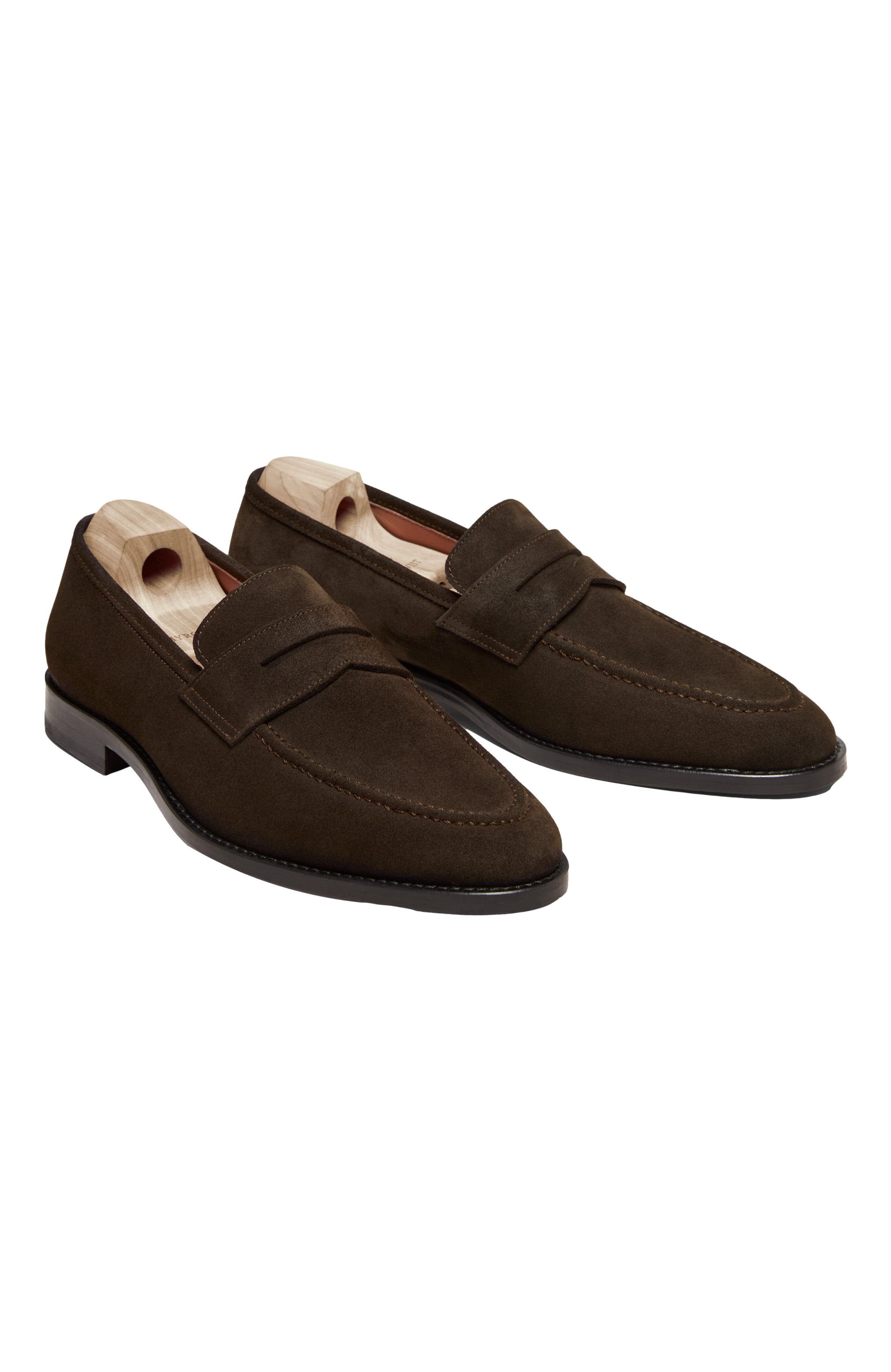 Myrqvist Smögen II Penny Loafers, Alternate, color, Dark Brown