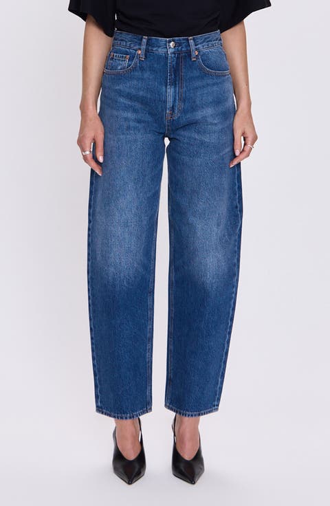 Wes High Waist Barrel Jeans