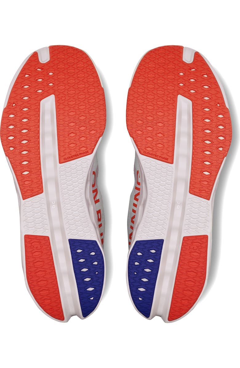 On Cloudsurfer Next Running Shoe, Alternate, color, White/Flame