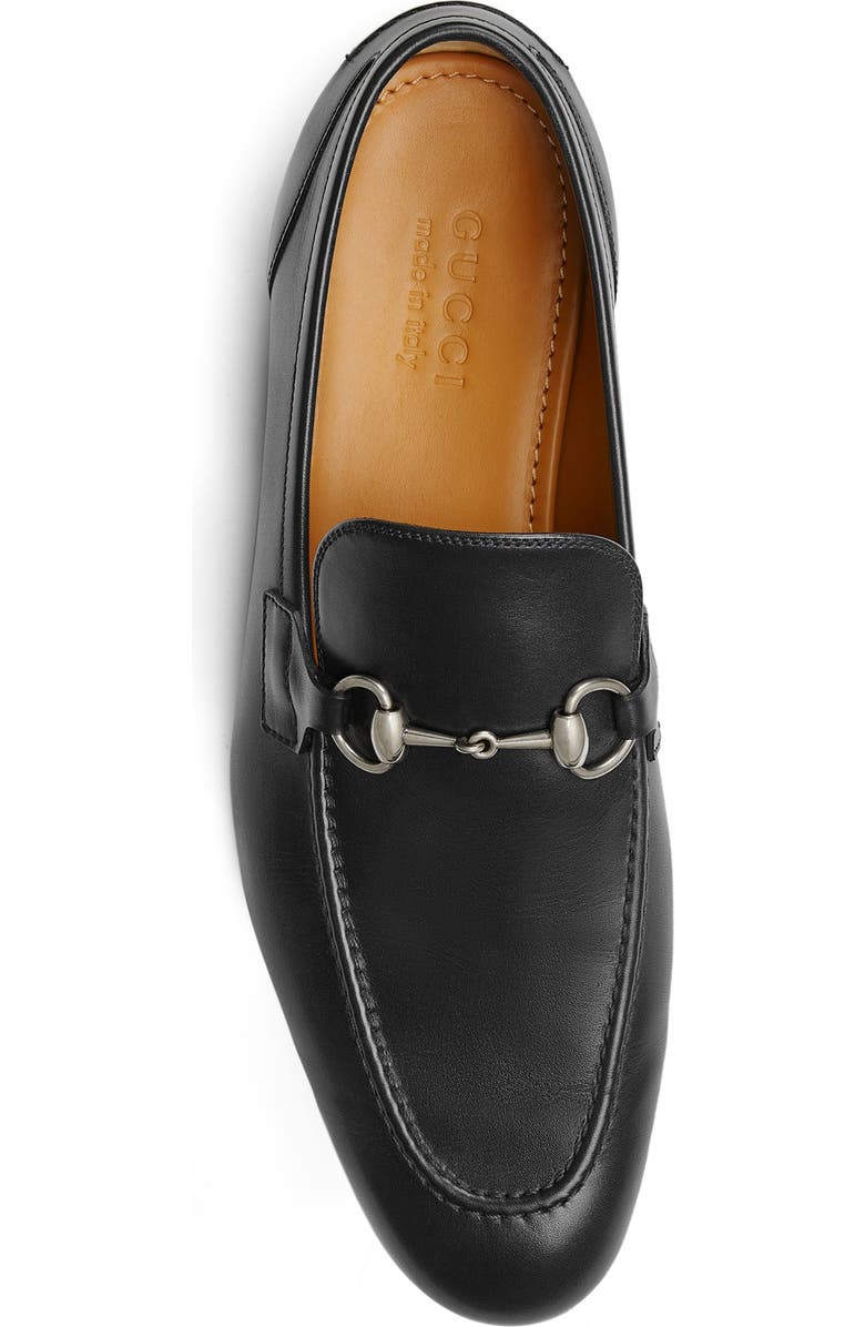 Gucci Jordaan Bit Loafer, Alternate, color, Black