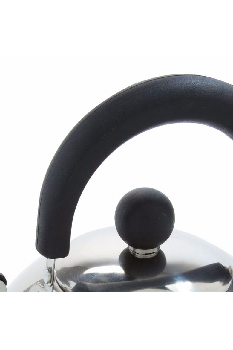 Great Outdoors Compact Whistle Kettle, Alternate, color, Silver