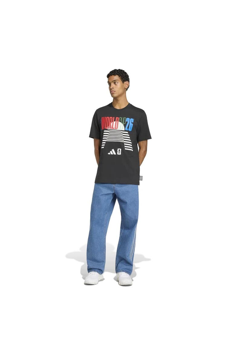 Men's adidas  Black 2026 FIFA World Cup Tour T-Shirt, Alternate, color, Black