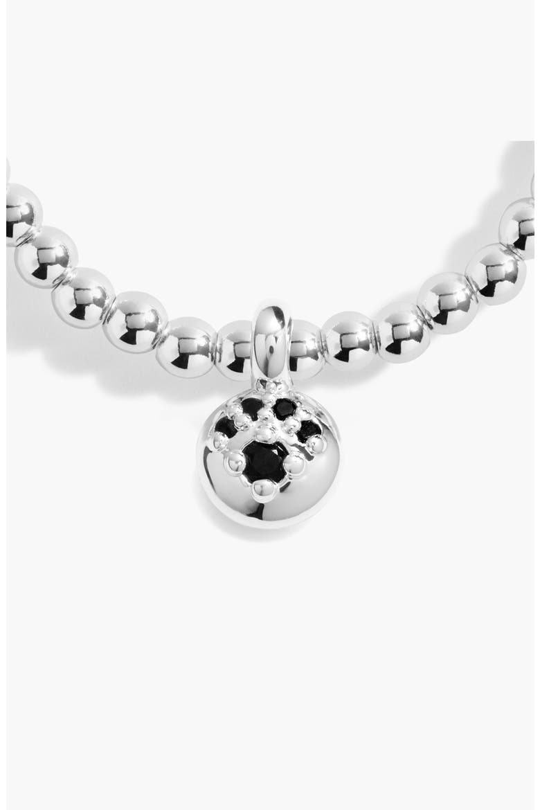 A Little 'Paw Print' Bracelet, Alternate, color, Metallic Silver