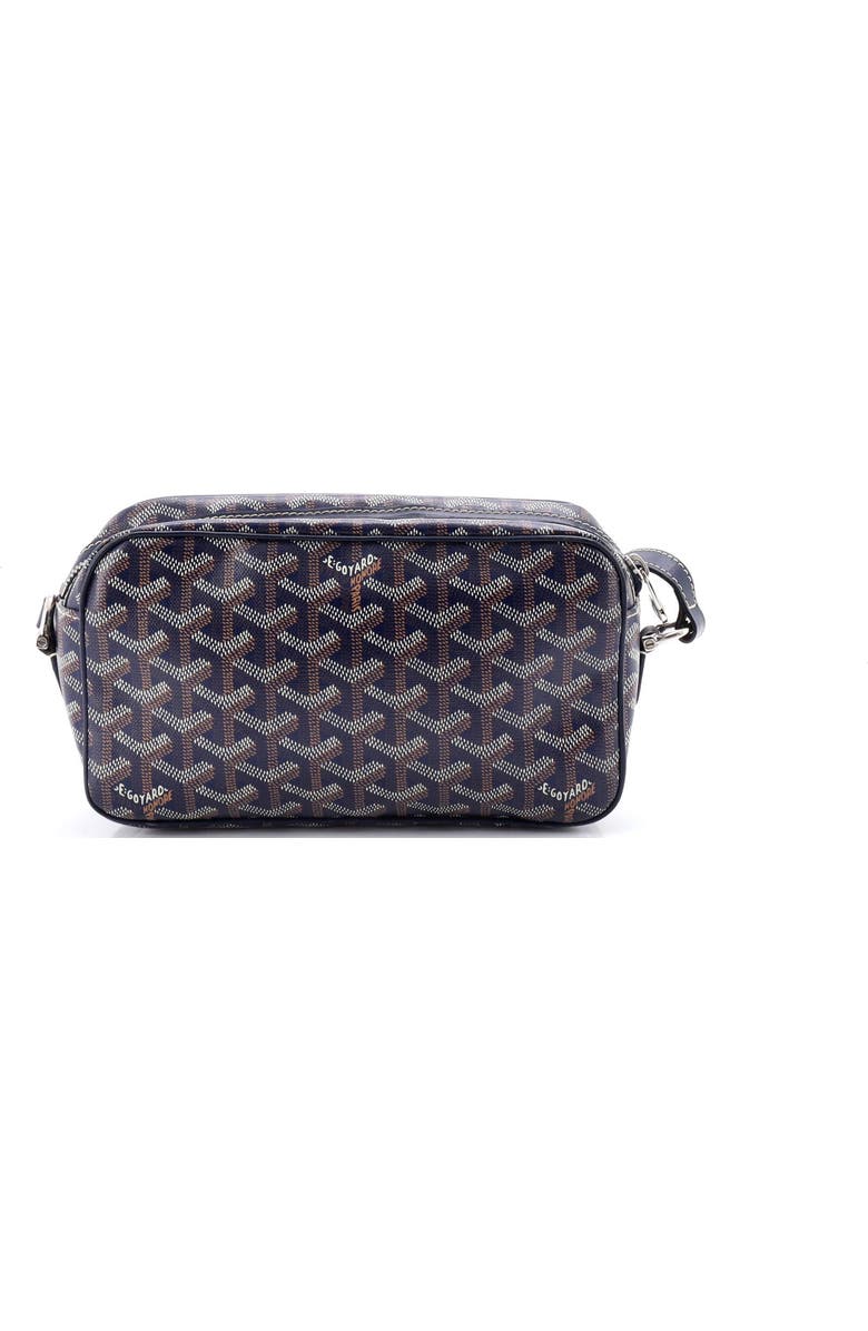 Pre-Owned Goyard Cap Vert Bag Coated Canvas, Alternate, color, Blue