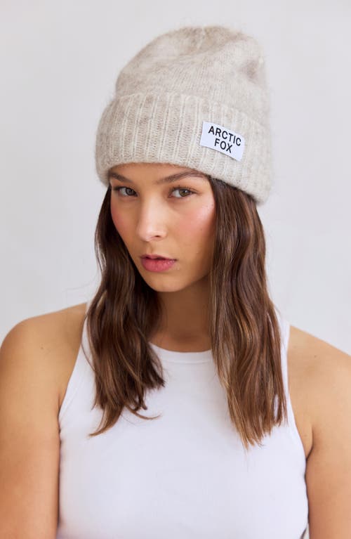 Arctic Fox & Co. Arctic Fox & Co The Mohair & Merino Wool Blend Beanie In Neutral