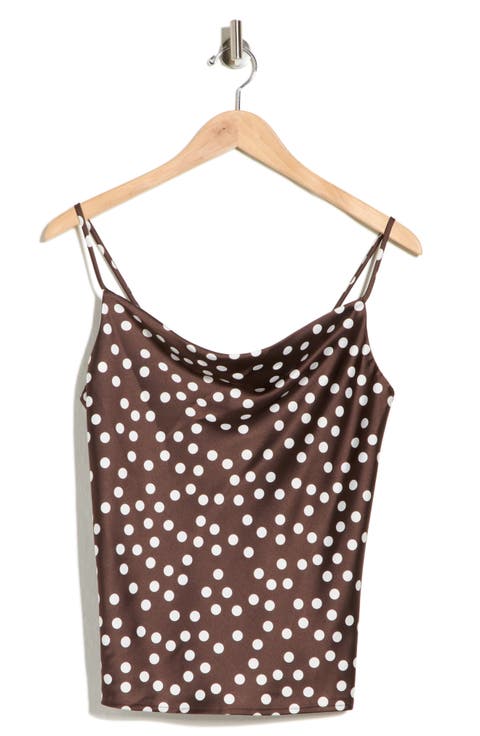 Sleeveless Cowl Neck Tank