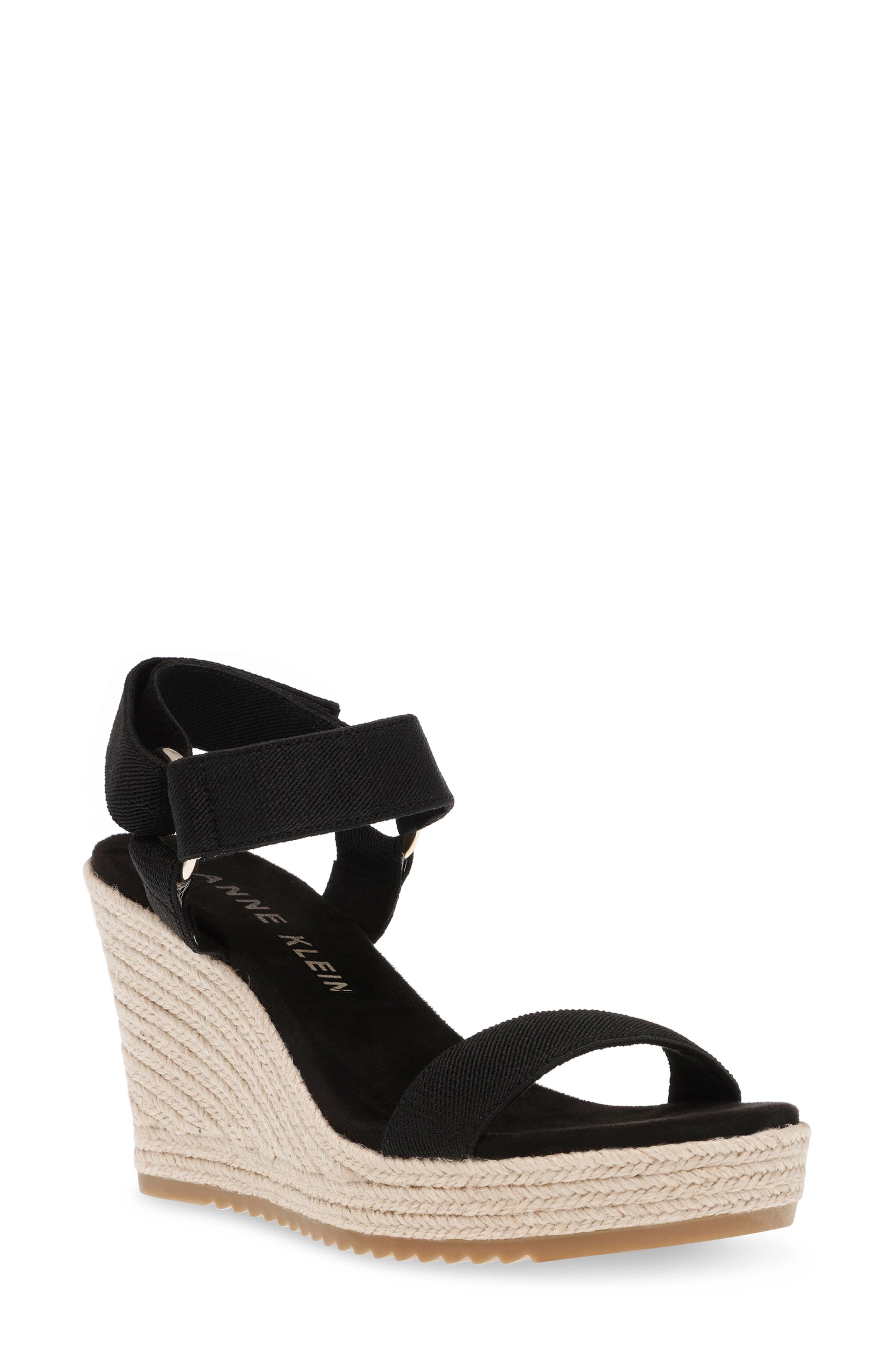 Anne Klein Wren Platform Wedge Sandal, Main, color, 