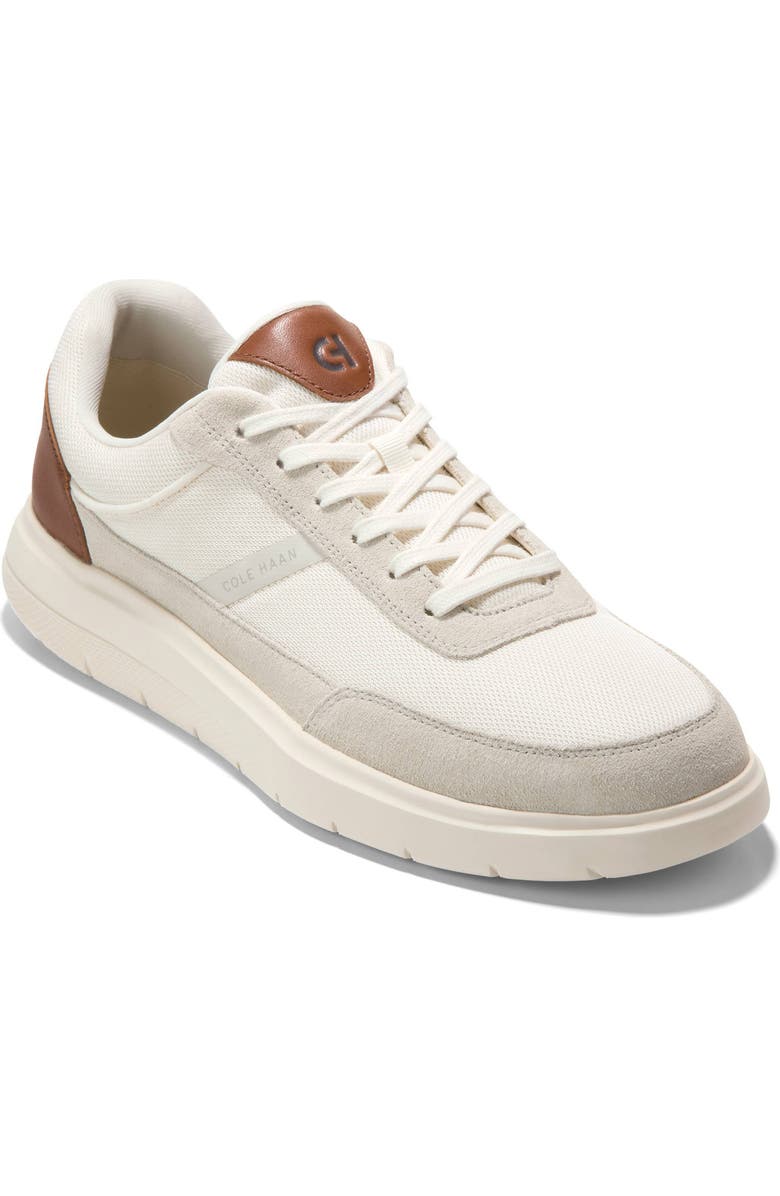 Cole Haan Grand Stridion Sneaker, Main, color, Ivory/ British Tan