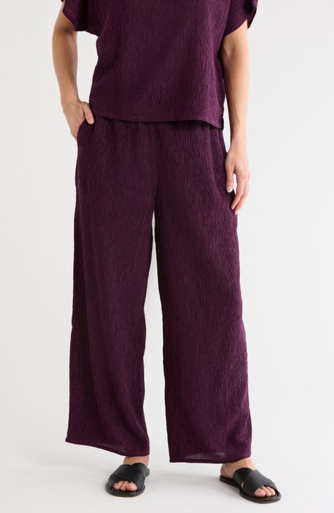 Ankle Wide Leg Pants