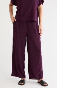 Eileen Fisher Ankle Wide Leg Pants
