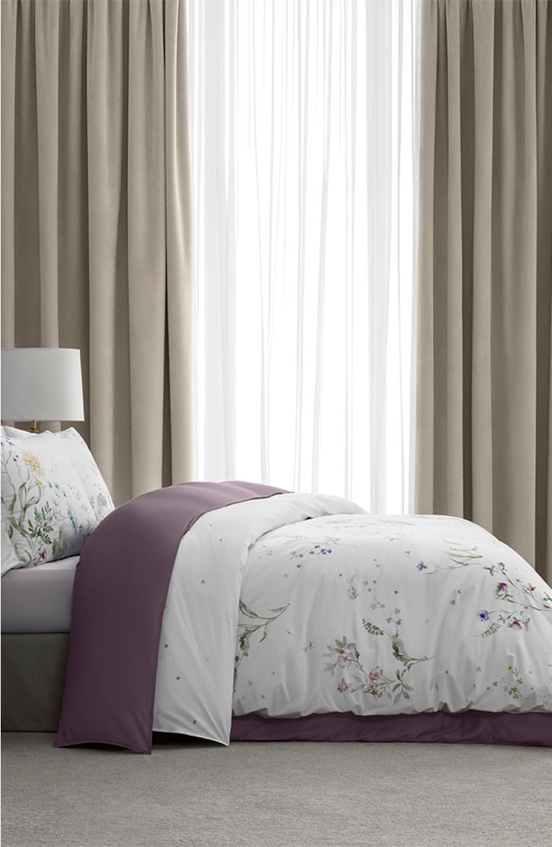 Togas Fleur fitted sheet, Alternate, color, Grey