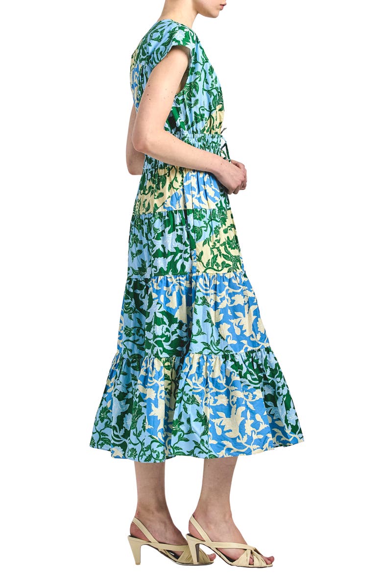 Derek Lam 10 Crosby Fatima A-Line Dress, Alternate, color, 