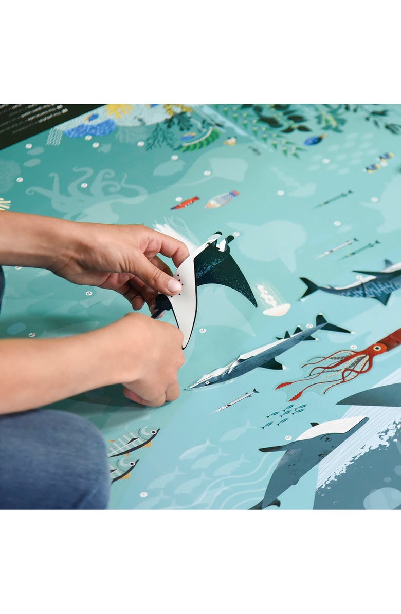 Scrunch Ocean Discovery Poster, Alternate, color, Multi