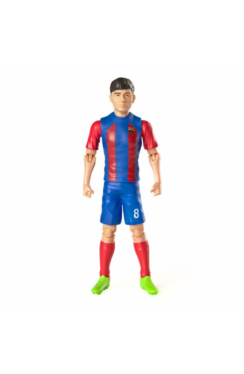 Banbo Toys SOCKERS FC Barcelona Pedri 8" Collectible Soccer Action Figure, Alternate, color, Blue