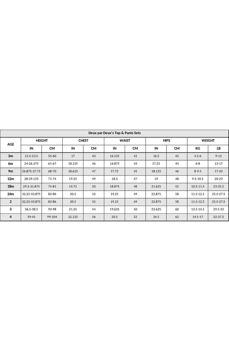 Deux par Deux Knitted Jacquard Sweater and Pant Set with Bears, Alternate, color, Blue Gray