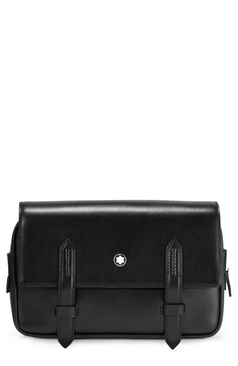 Mens black satchel bag best sale