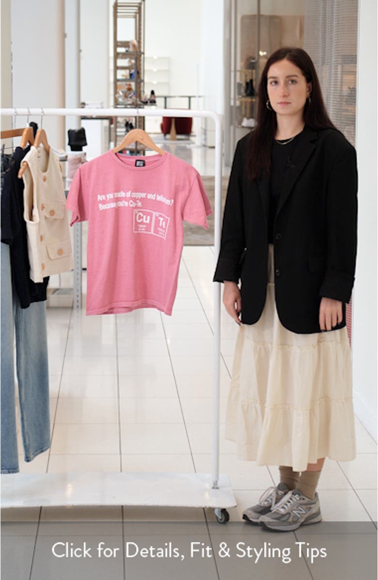 Cute Relaxed Graphic T-Shirt, sales video thumbnail