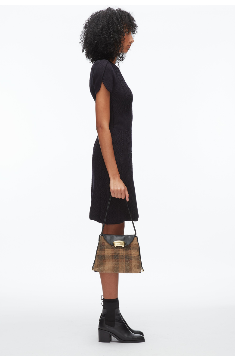 3.1 Phillip Lim ID Petite Soft Shoulder Bag, Alternate, color, Brown Multi