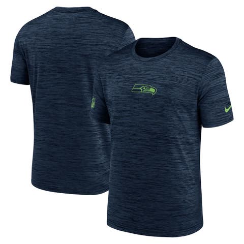 Men's Nike College Navy Seattle Seahawks Sideline Velocity Performance T-Shirt