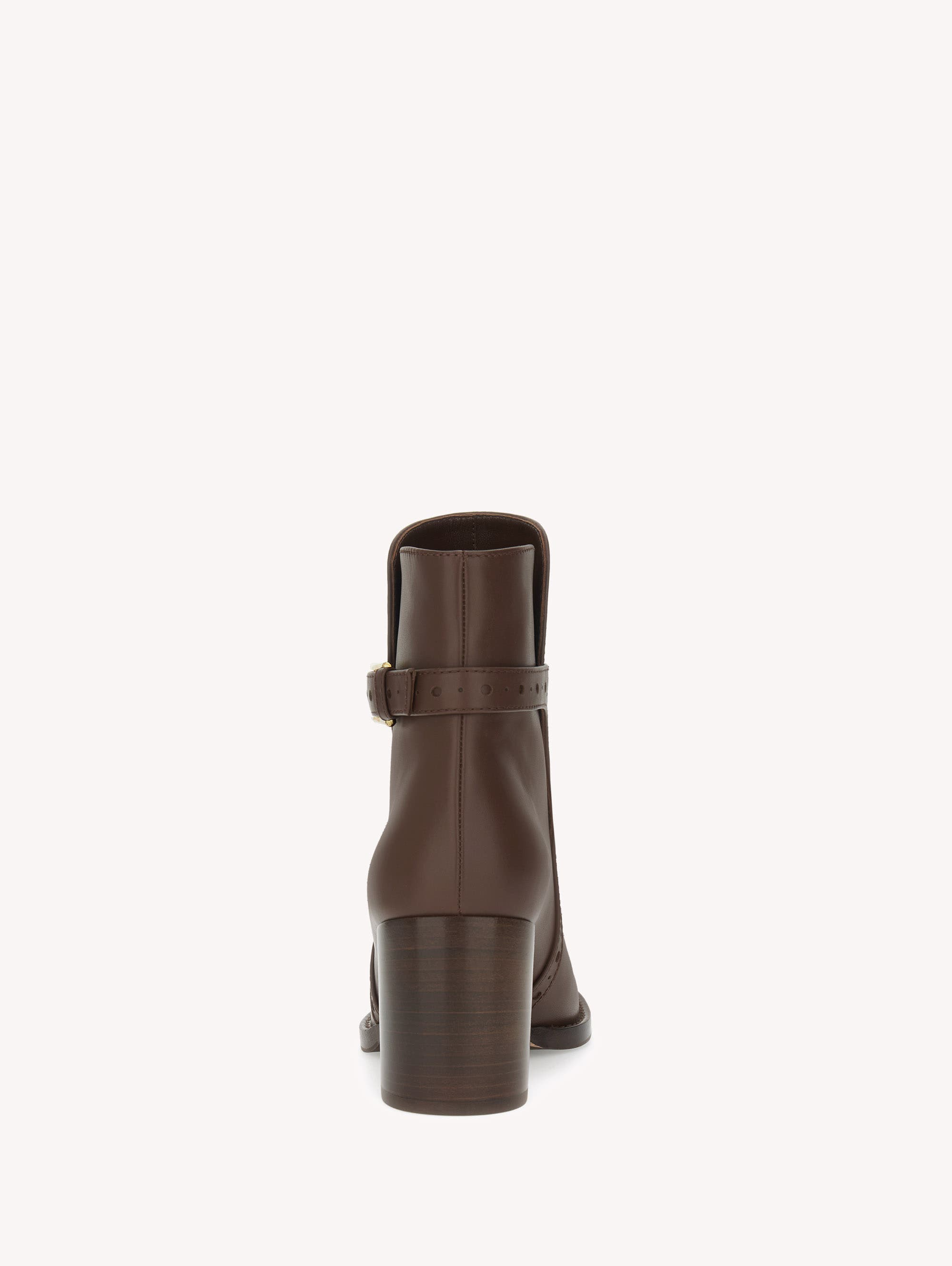 Gianvito Rossi Fes Bootie Booties, Alternate, color, Brown Calf Leather