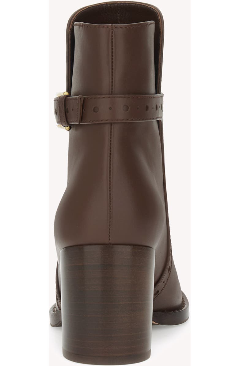 Gianvito Rossi Fes Bootie Booties, Alternate, color, Brown Calf Leather