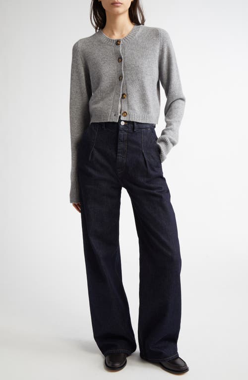 LOULOU STUDIO LOULOU DE SAISON ZEPHIR CROP CASHMERE CARDIGAN 