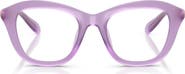 Swarovski 48mm Small Cat Eye Optical Glasses