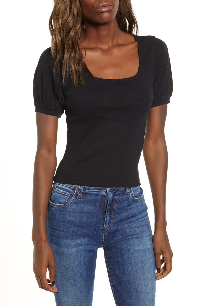 BP. Square Neck Tee, Main, color, 