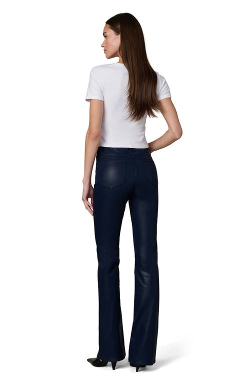 Joe's Jeans The Hi Honey Curvy Coated Bootcut Jeans In Blue