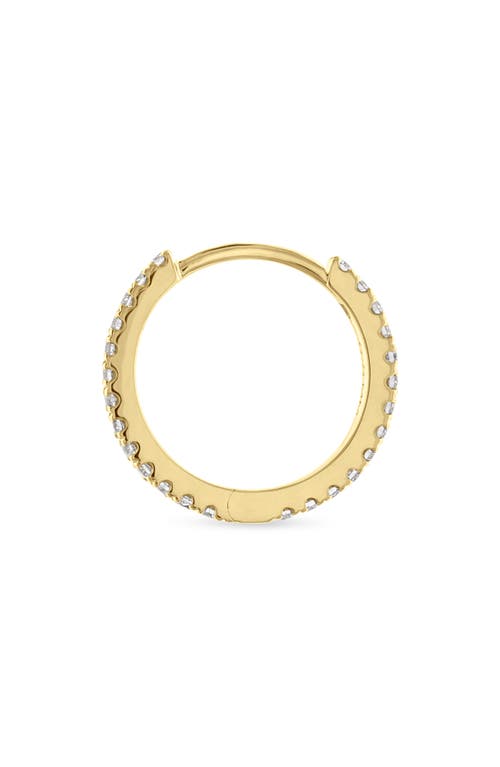 Maria Tash Diamond Eternity Single Clicker Hoop Earring