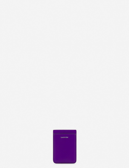 Lanvin Magnetic Leather Cardholder