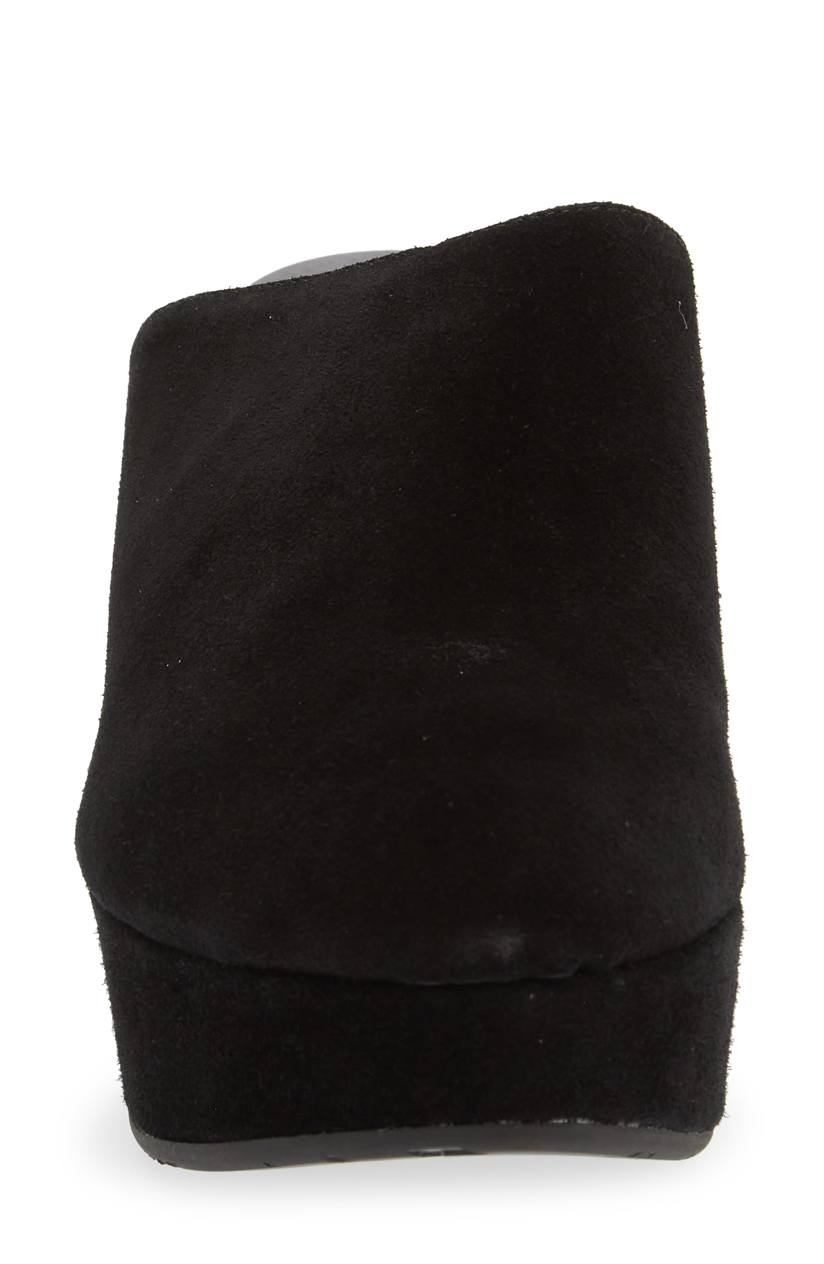 Chocolat Blu Yoma Platform Clog, Alternate, color, Black Suede