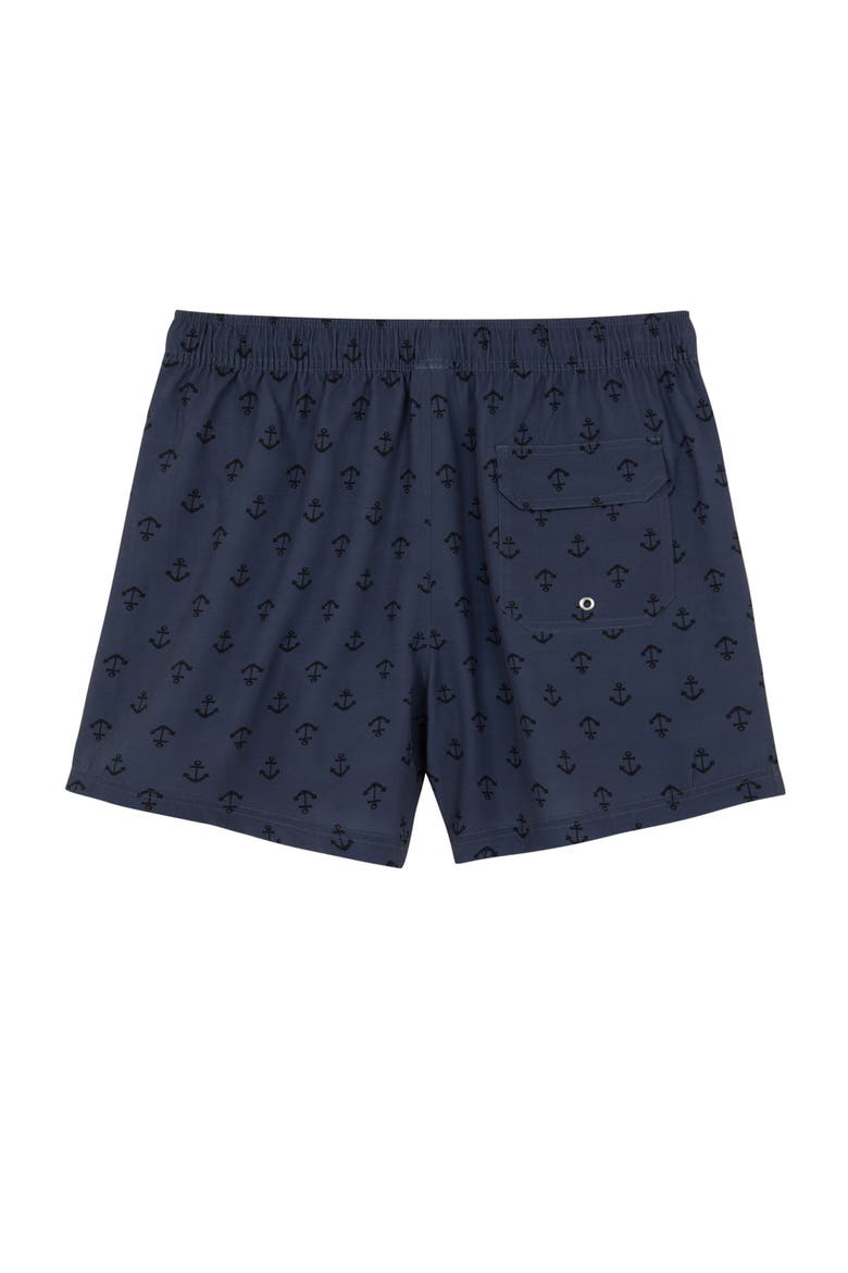 Shore Thing 5" Swim Trunks, Alternate, color, Black-Multi