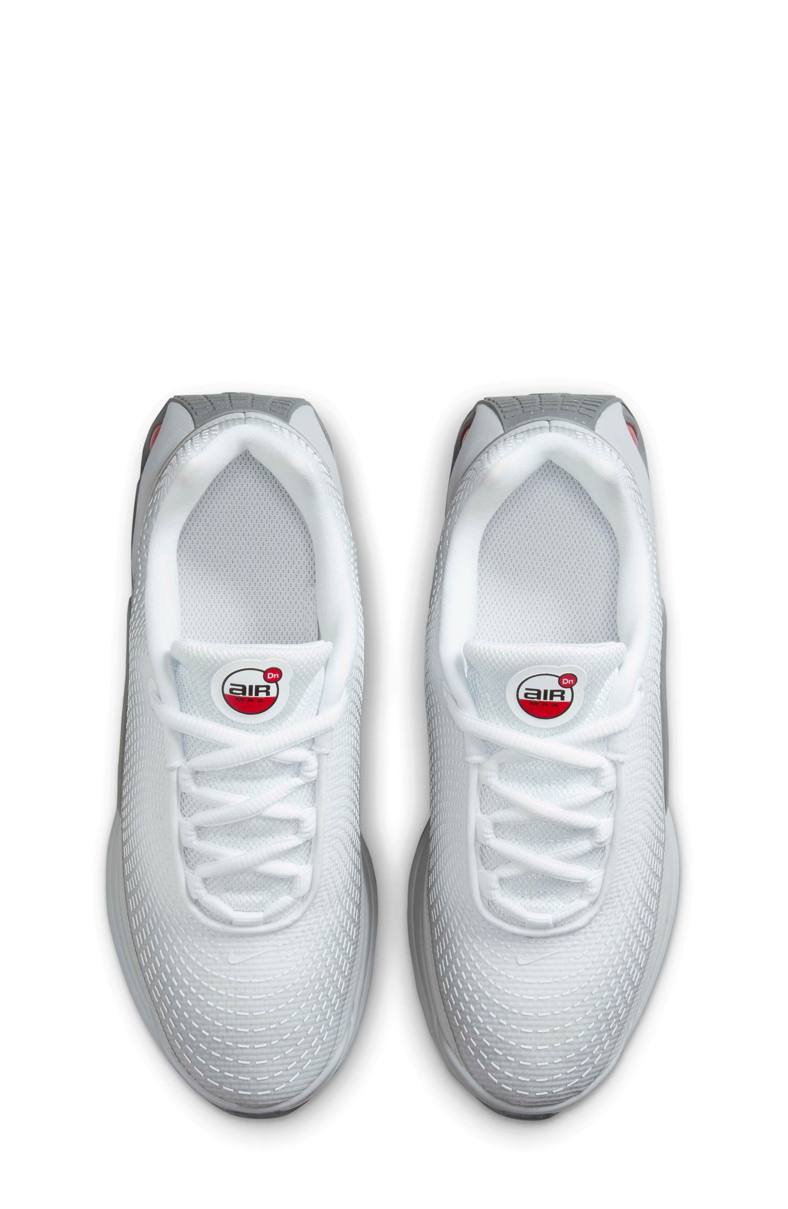 Nike Air Max Dn Sneaker, Alternate, color, Smoke Grey/ University Red