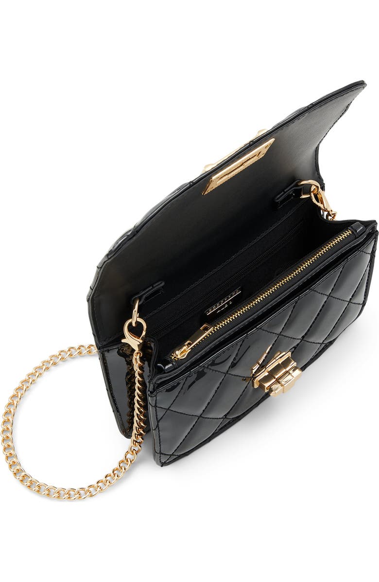 ALDO Grydith Quilted Faux Leather Crossbody Bag, Alternate, color,