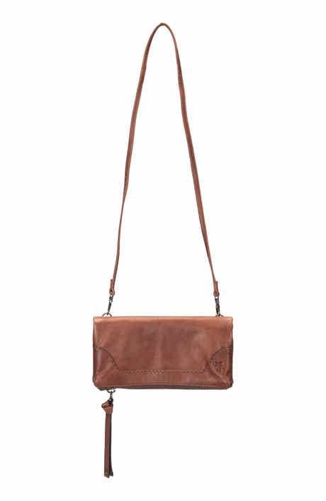 Frye Melissa Leather Crossbody Clutch