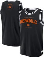 FANATICS Men's Fanatics Black Cincinnati Bengals Elements Future Ground Jersey Tank Top